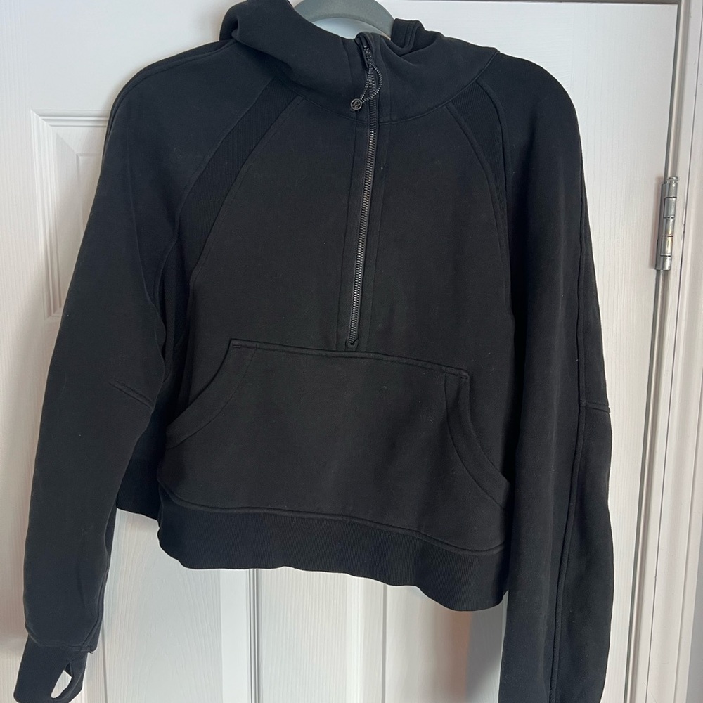 Lululemon Athletica Black Zip-Up Jacket